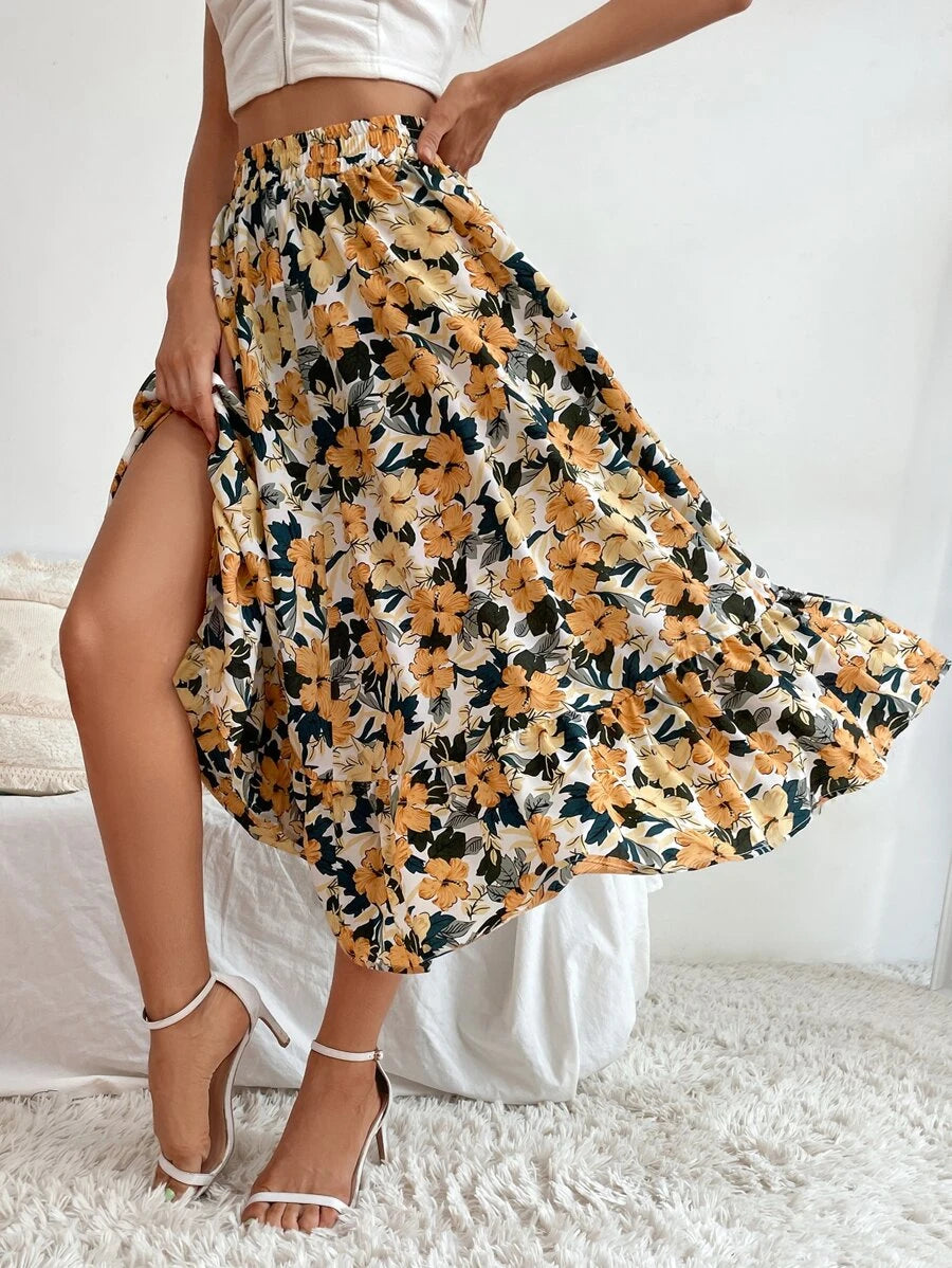 Saia boho Floral