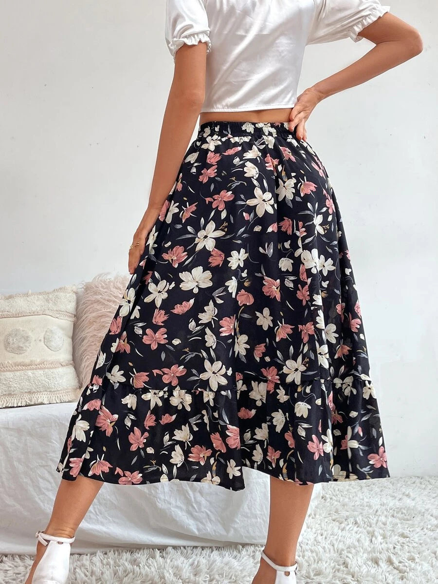 Saia boho Floral