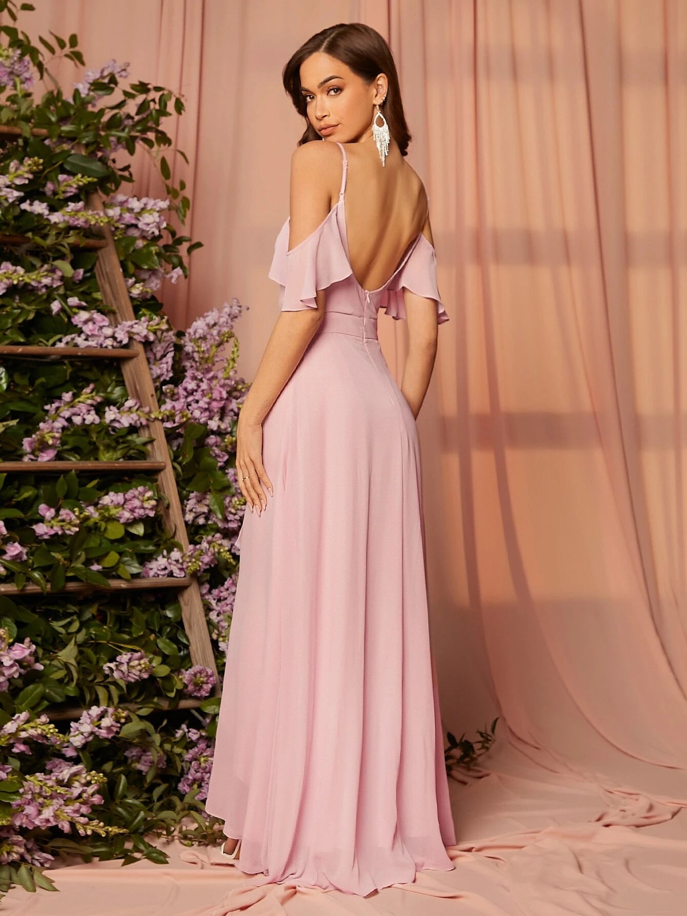 Vestido feminino sofisticado