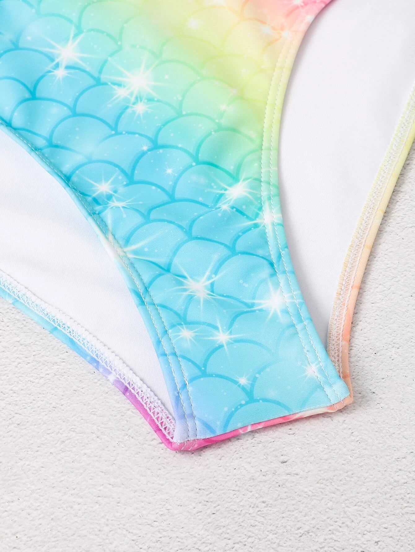 Biquini feminino Degradê: Brilhe Como Uma Sereia