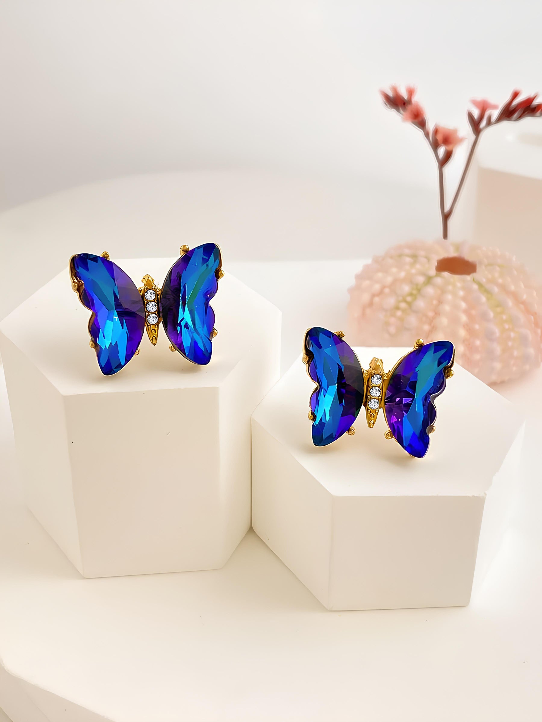 Conjunto de Joias Butterfly Charm – Elegância e Delicadeza em Cada Detalhe