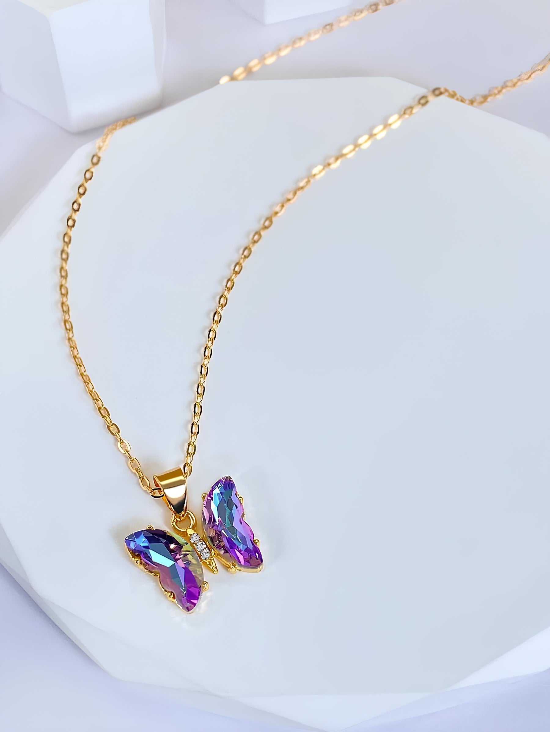 Conjunto de Joias Butterfly Charm – Elegância e Delicadeza em Cada Detalhe