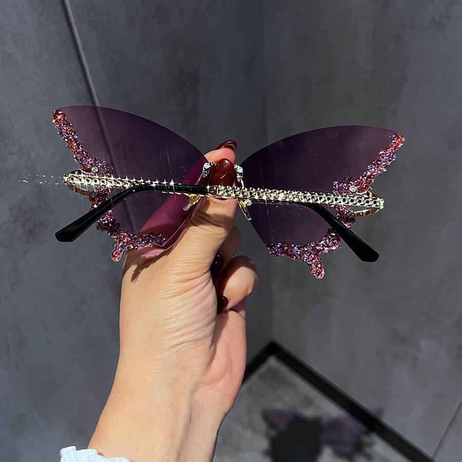 Óculos feminino Butterfly Vision – Elegância e Originalidade para Mulheres Apaixonadas por Estilo