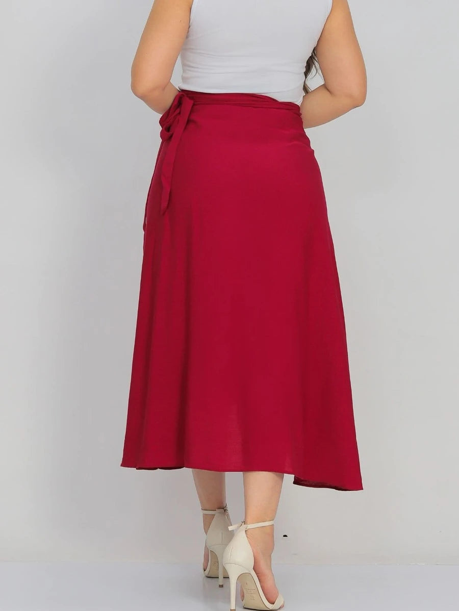 Saia Longa Envelope - Exale Feminilidade por onde passar!