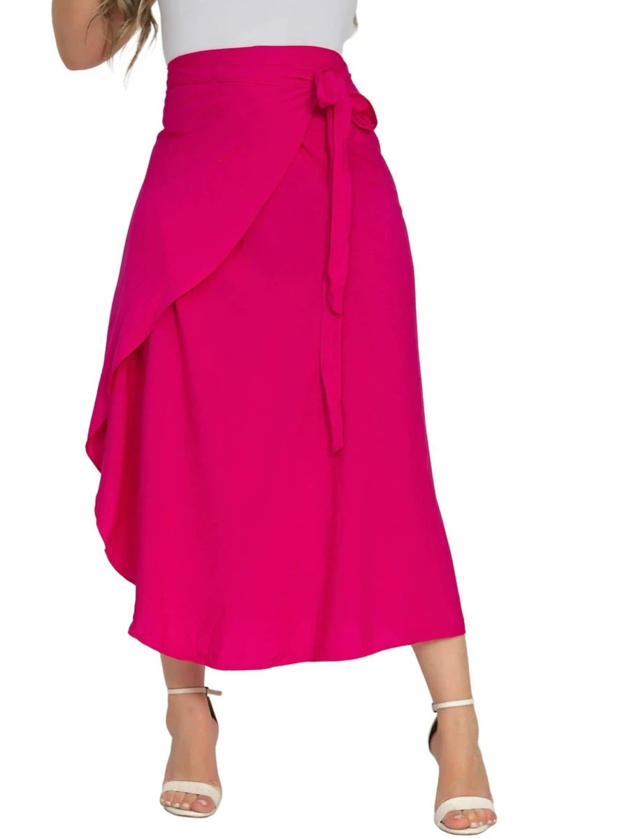 Saia Longa Envelope - Exale Feminilidade por onde passar!