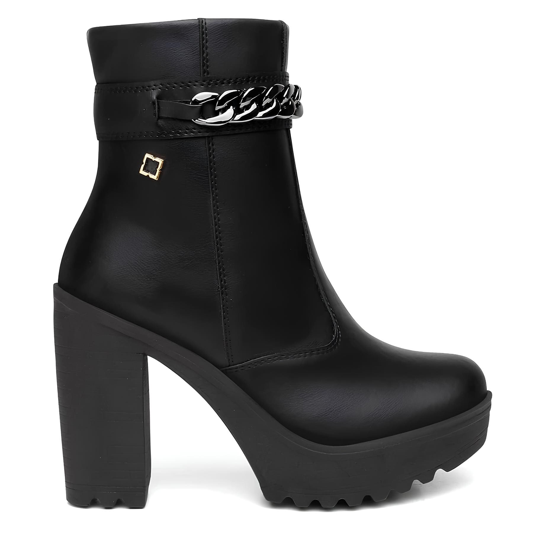 Coturno Feminino Cano Baixo – Salto 11cm e Conforto