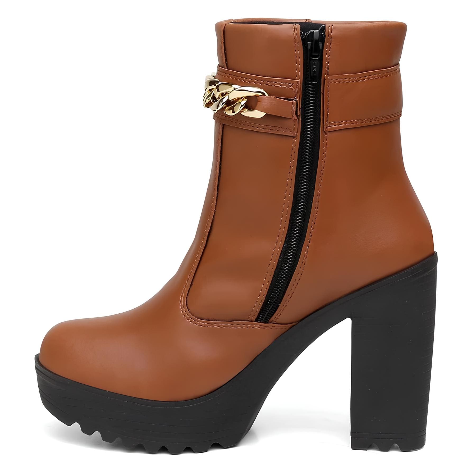 Coturno Feminino Cano Baixo – Salto 11cm e Conforto