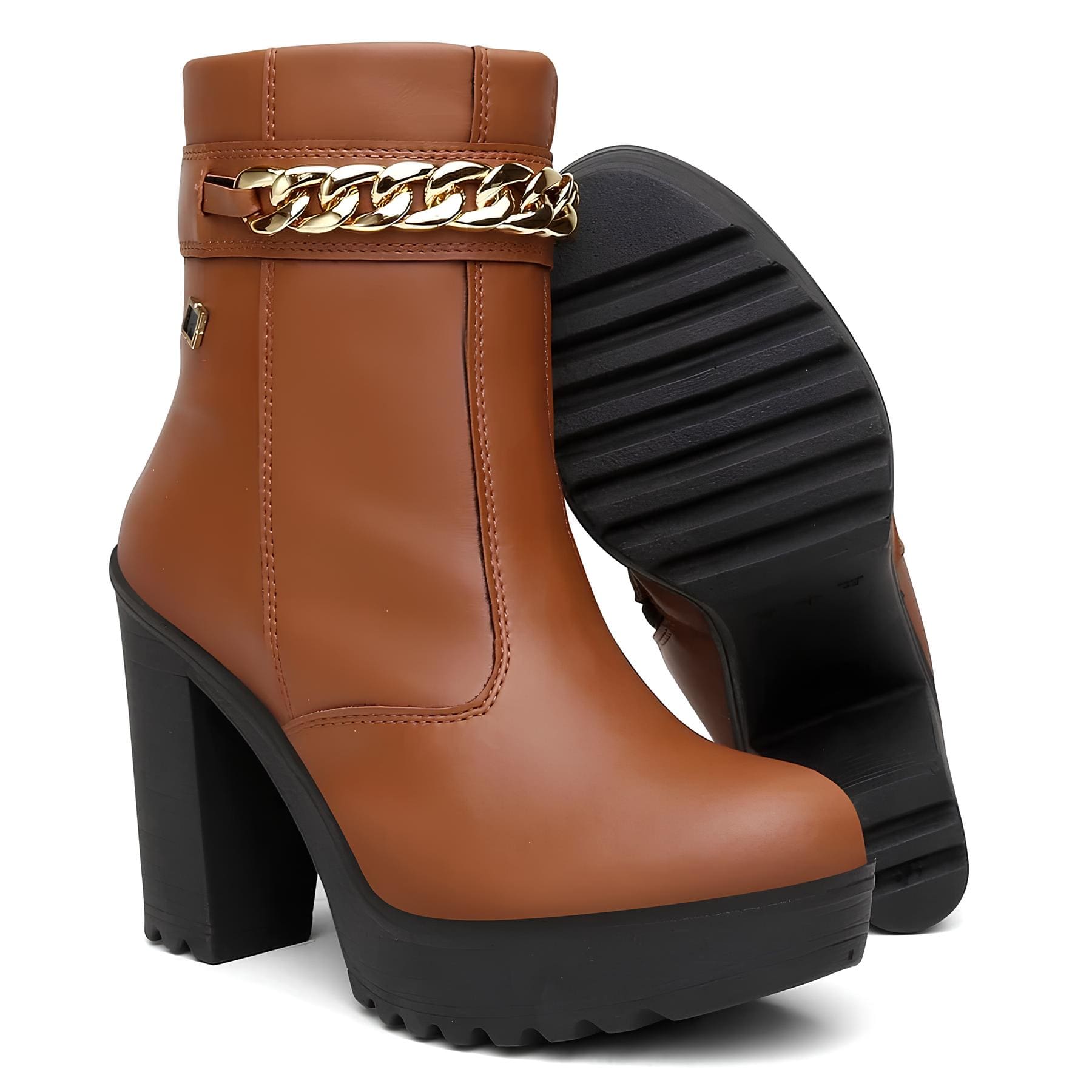 Coturno Feminino Cano Baixo – Salto 11cm e Conforto