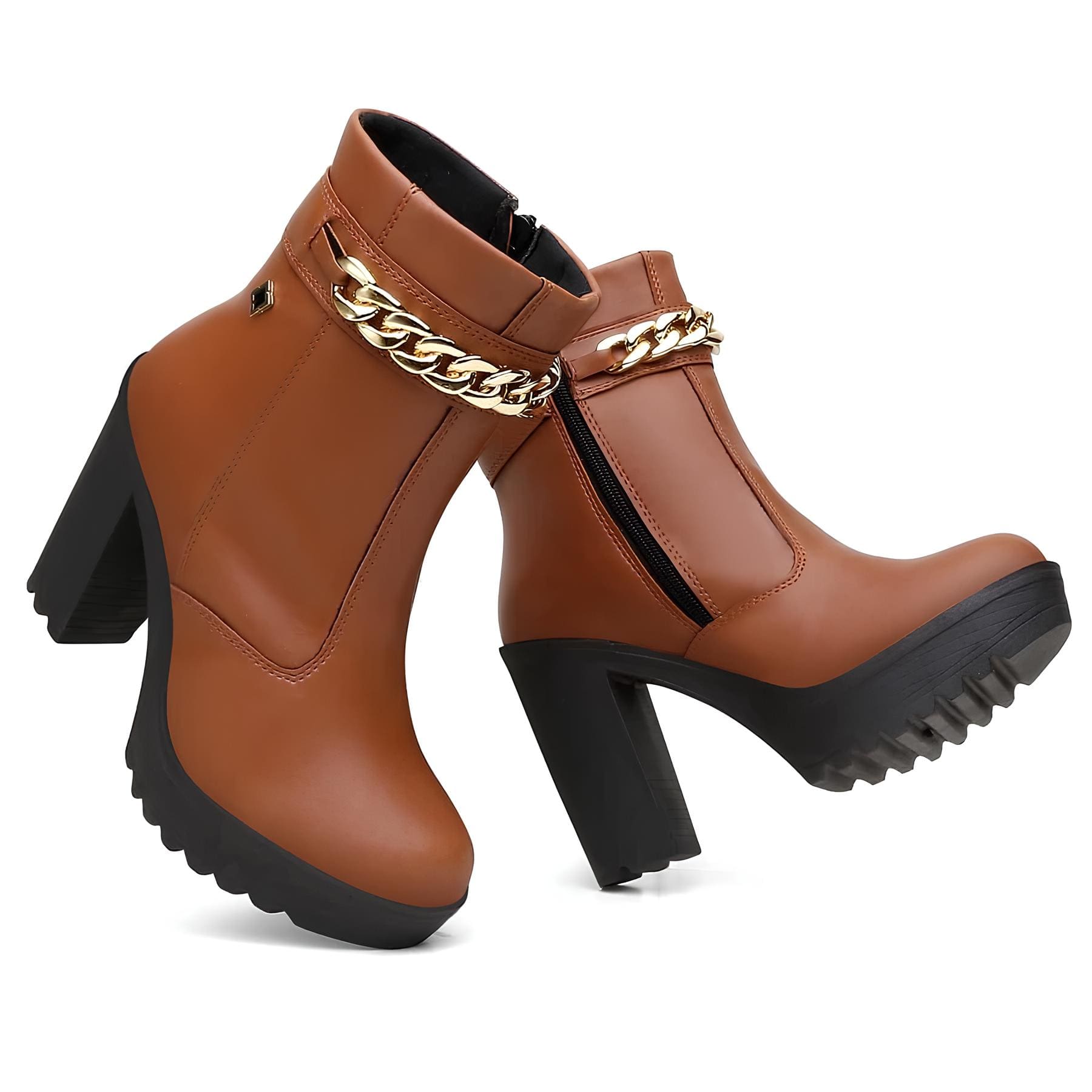 Coturno Feminino Cano Baixo – Salto 11cm e Conforto