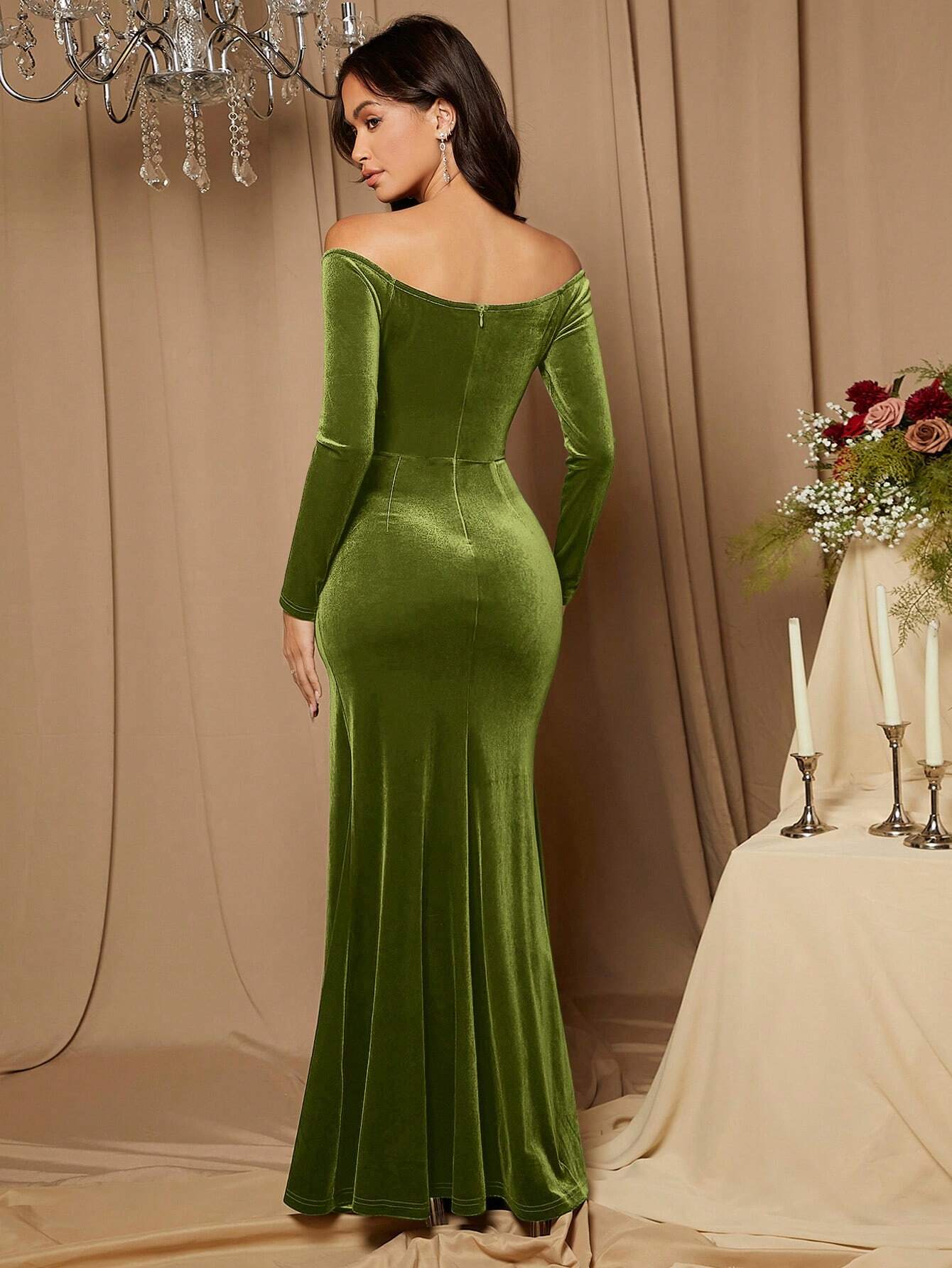 Vestido Luxuoso para Damas de Honra