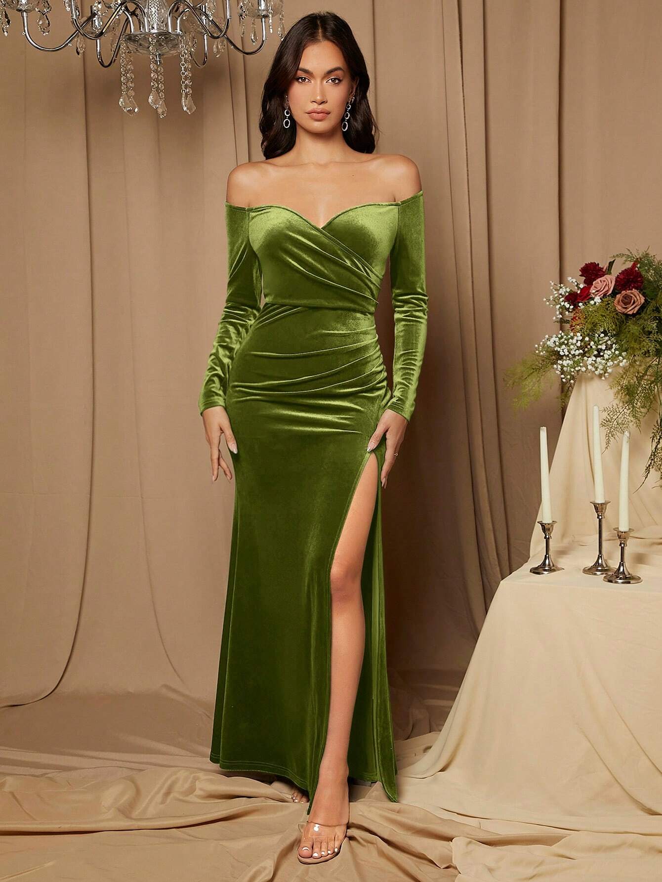 Vestido Luxuoso para Damas de Honra