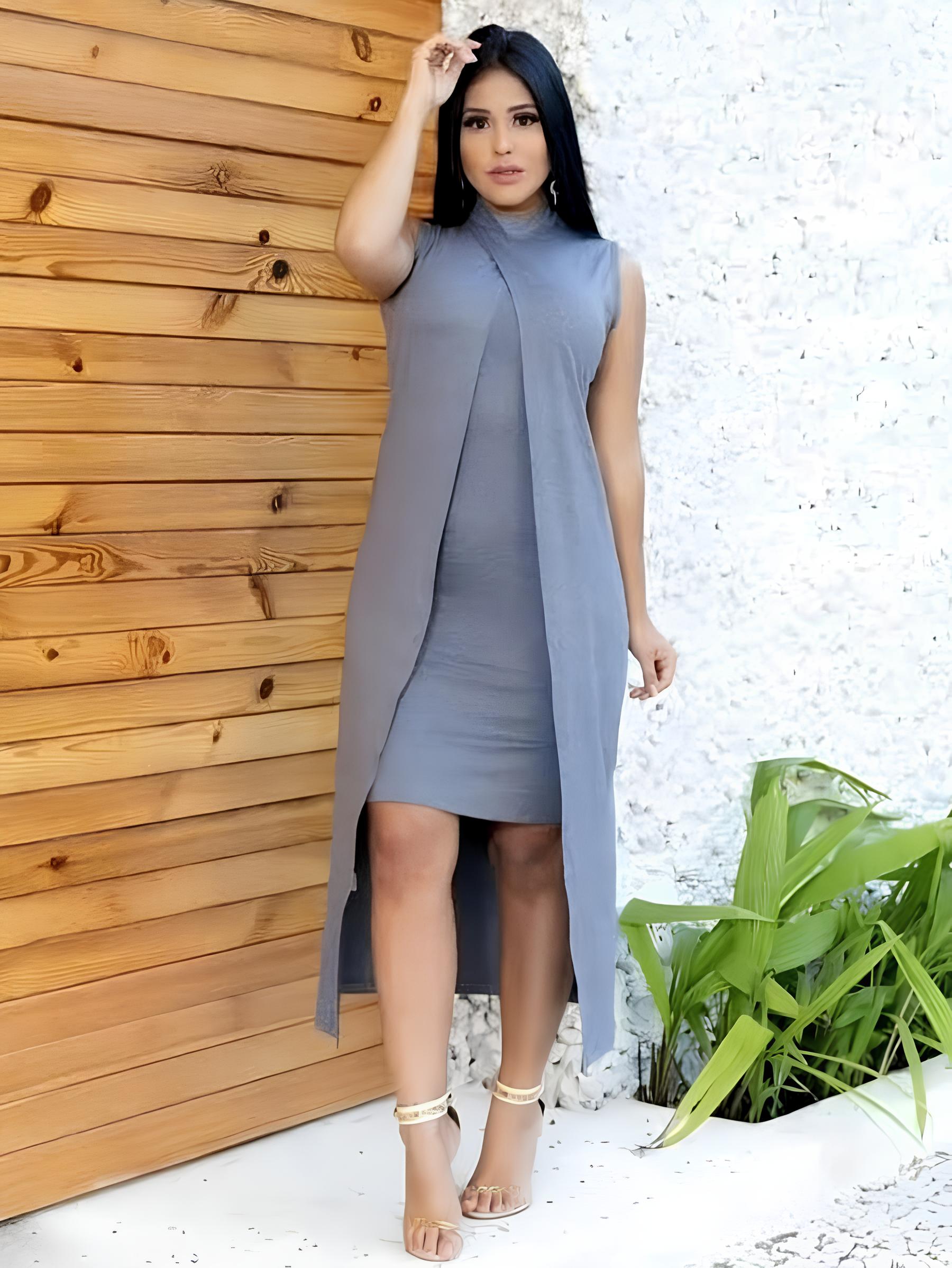Vestido Harmonia Elegante: Realce Suas Curvas com Sofisticação