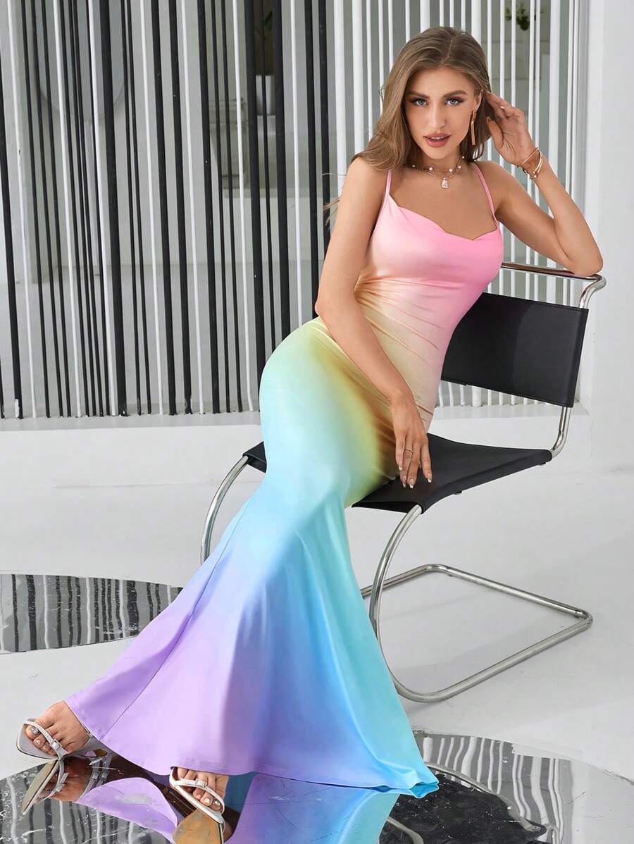 Vestido Longo Sereia – Elegância em 2 Cores