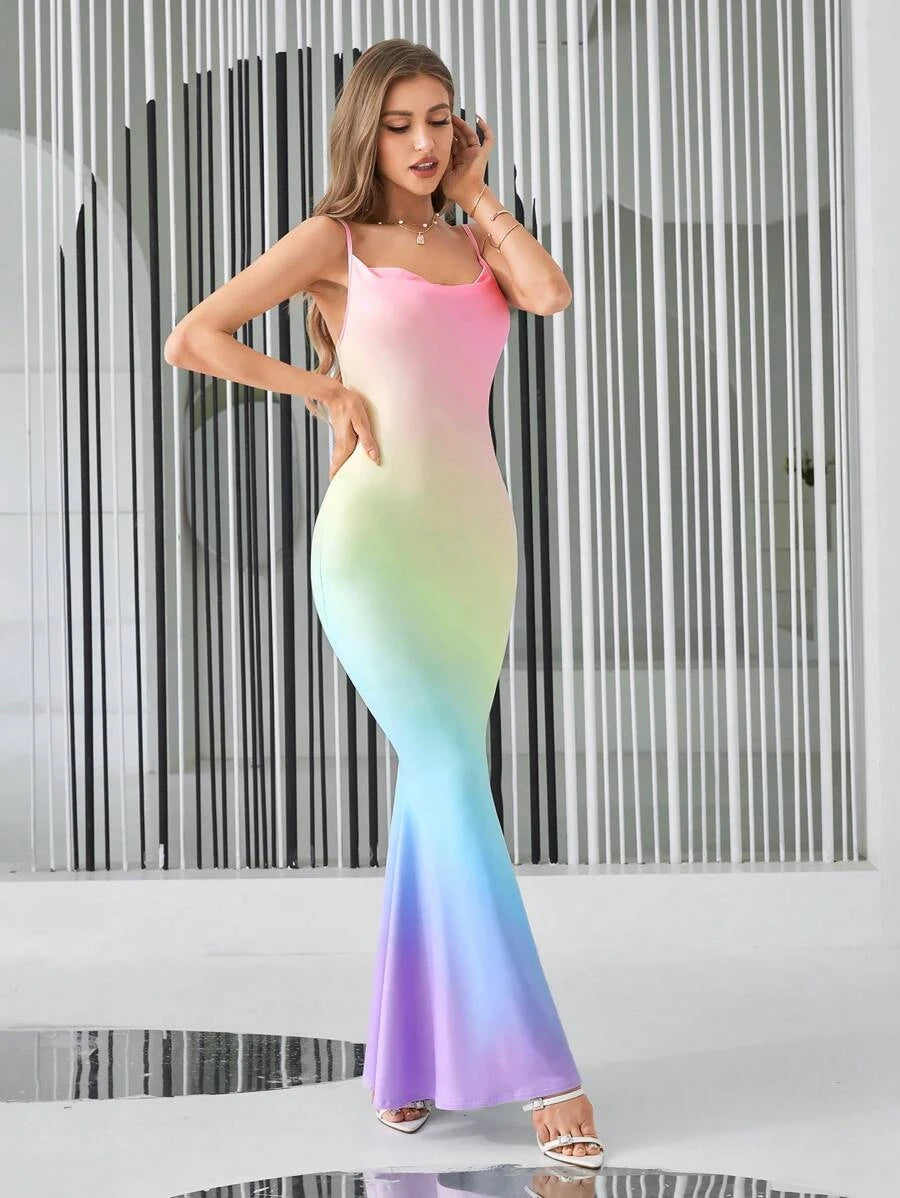 Vestido Longo Sereia – Elegância em 2 Cores