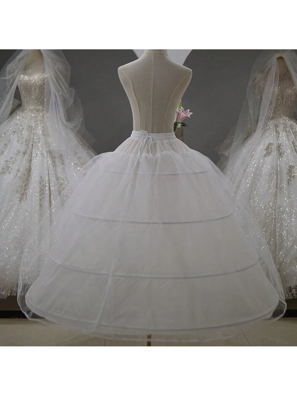 Anágua Branca para Vestidos – Caimento Perfeito!