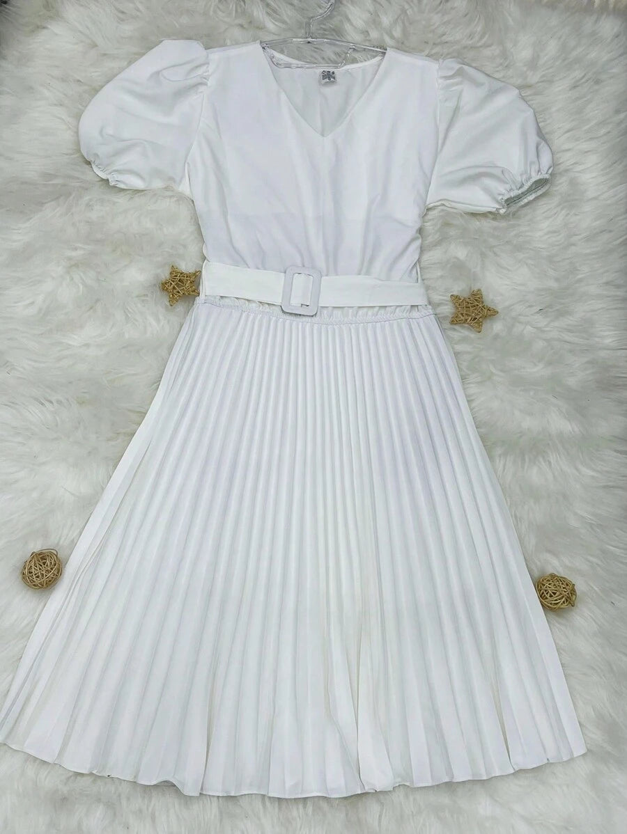 Vestido Midi Dengosa: Elegância e Modéstia para Mulheres de Fé