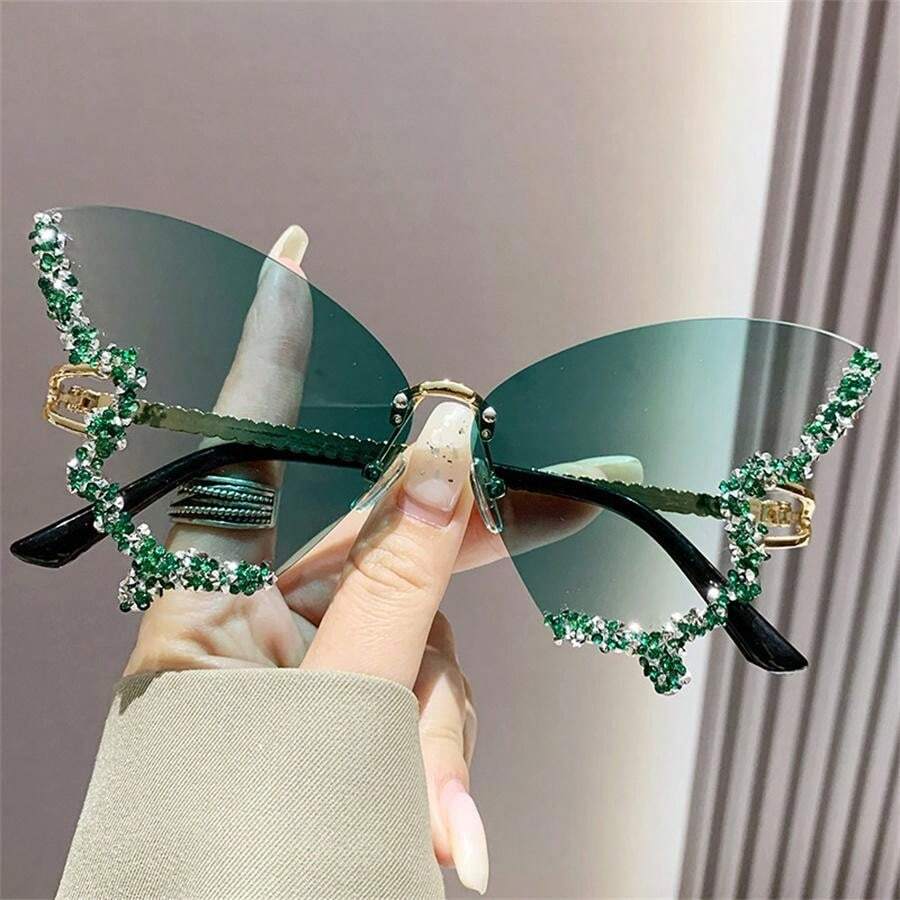 Óculos feminino Butterfly Vision – Elegância e Originalidade para Mulheres Apaixonadas por Estilo