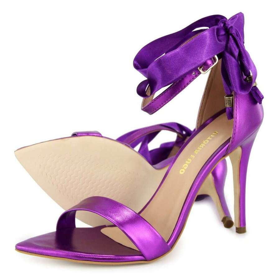 Salto Alto Violette Luxe: O Salto Que Chama atenção