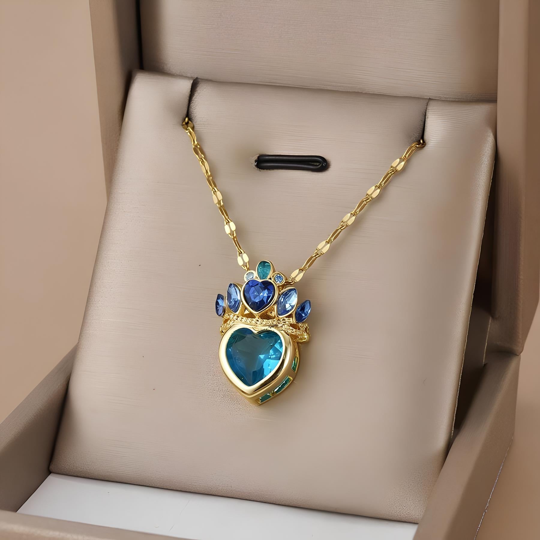 Colar de Coração Amor Eterno - Sofisticação e Sentimento em Uma Só Peça