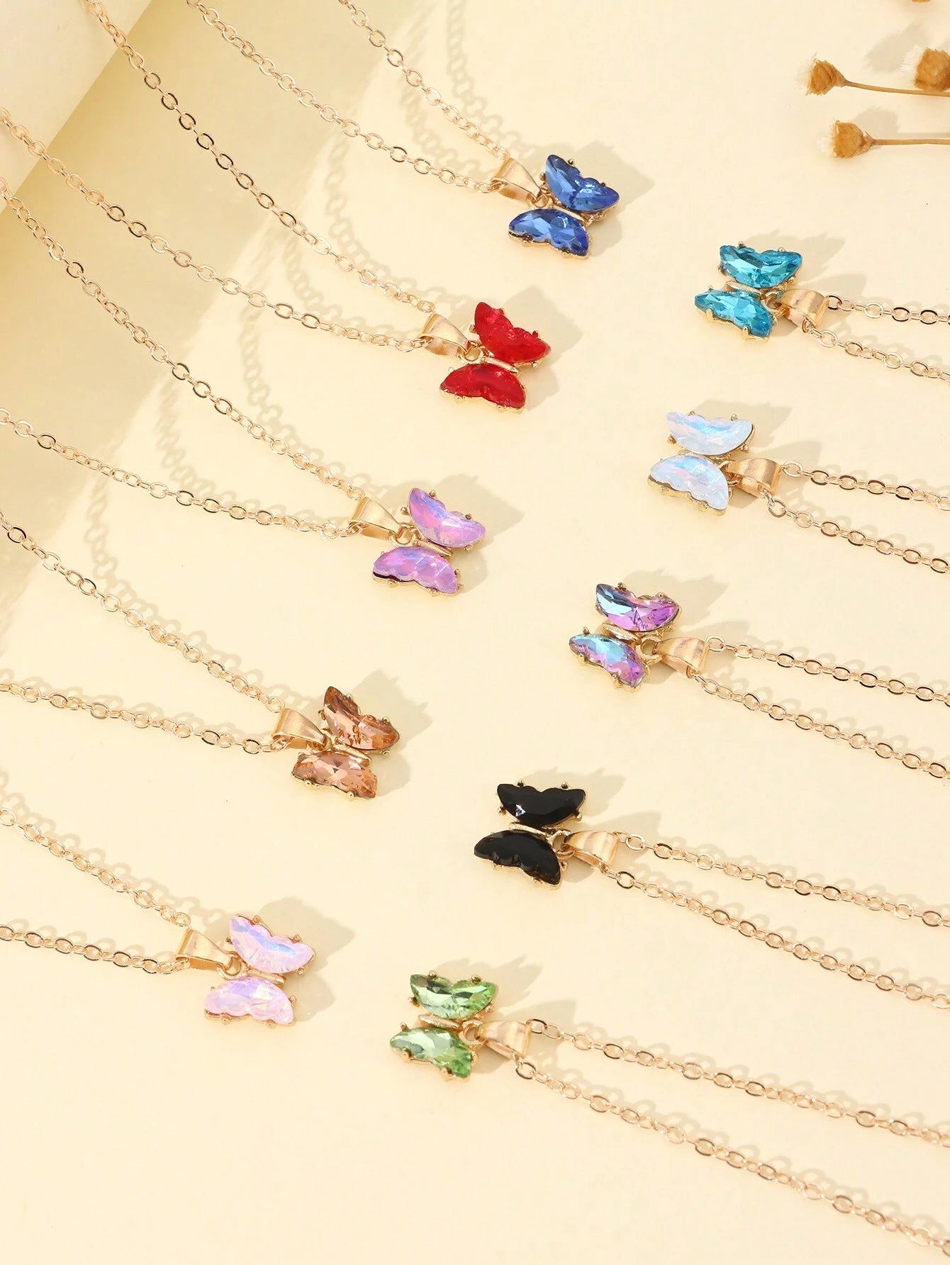 colar feminino borboleta