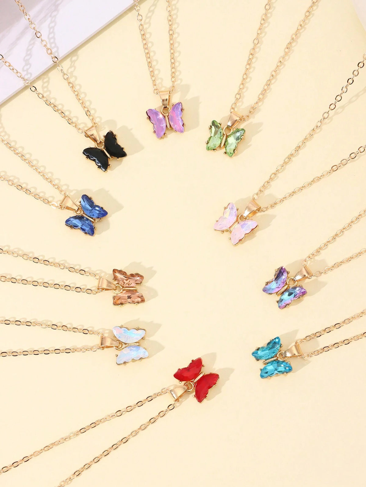 colar feminino borboleta