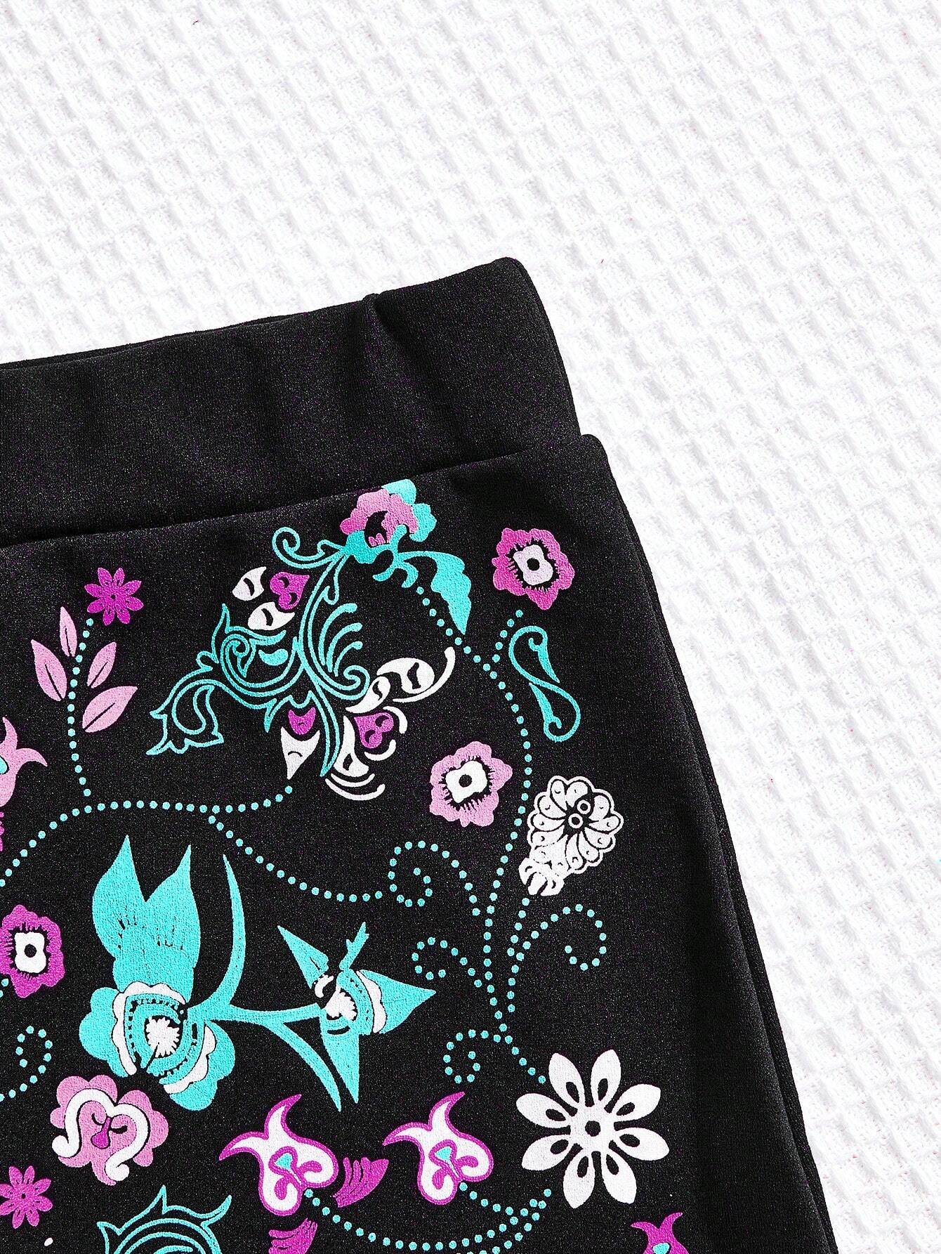 Conjunto Indiano Feminino – Bordado Floral em 2 Cores!