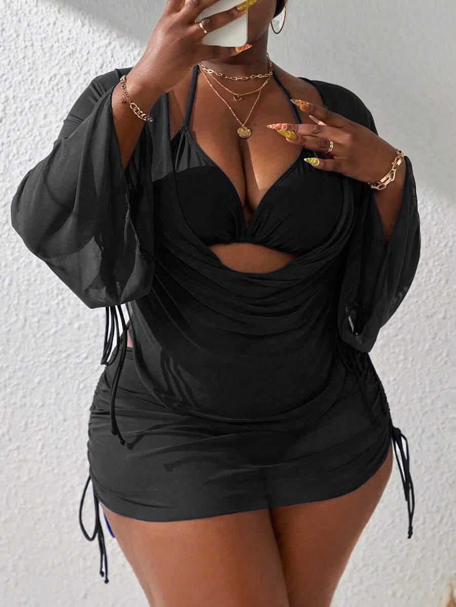 Conjunto Plus Size Biquíni de Verão Completo