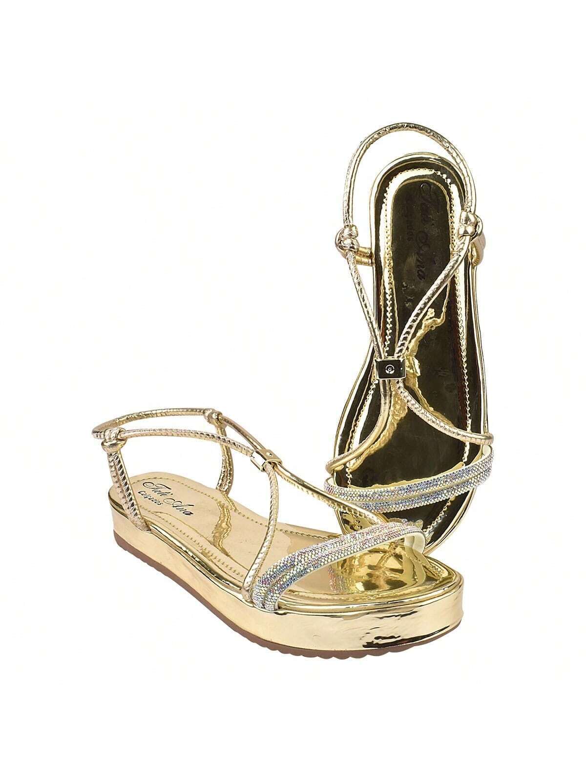 Sandália Papete Casual com Regulagem Frontal