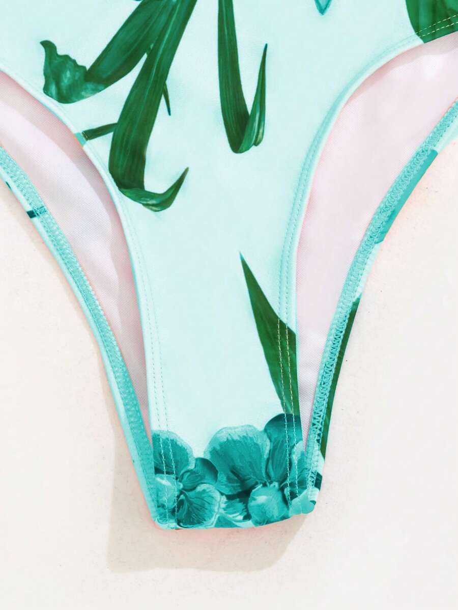 Biquíni Floral 3 Peças - A essência atual do verão
