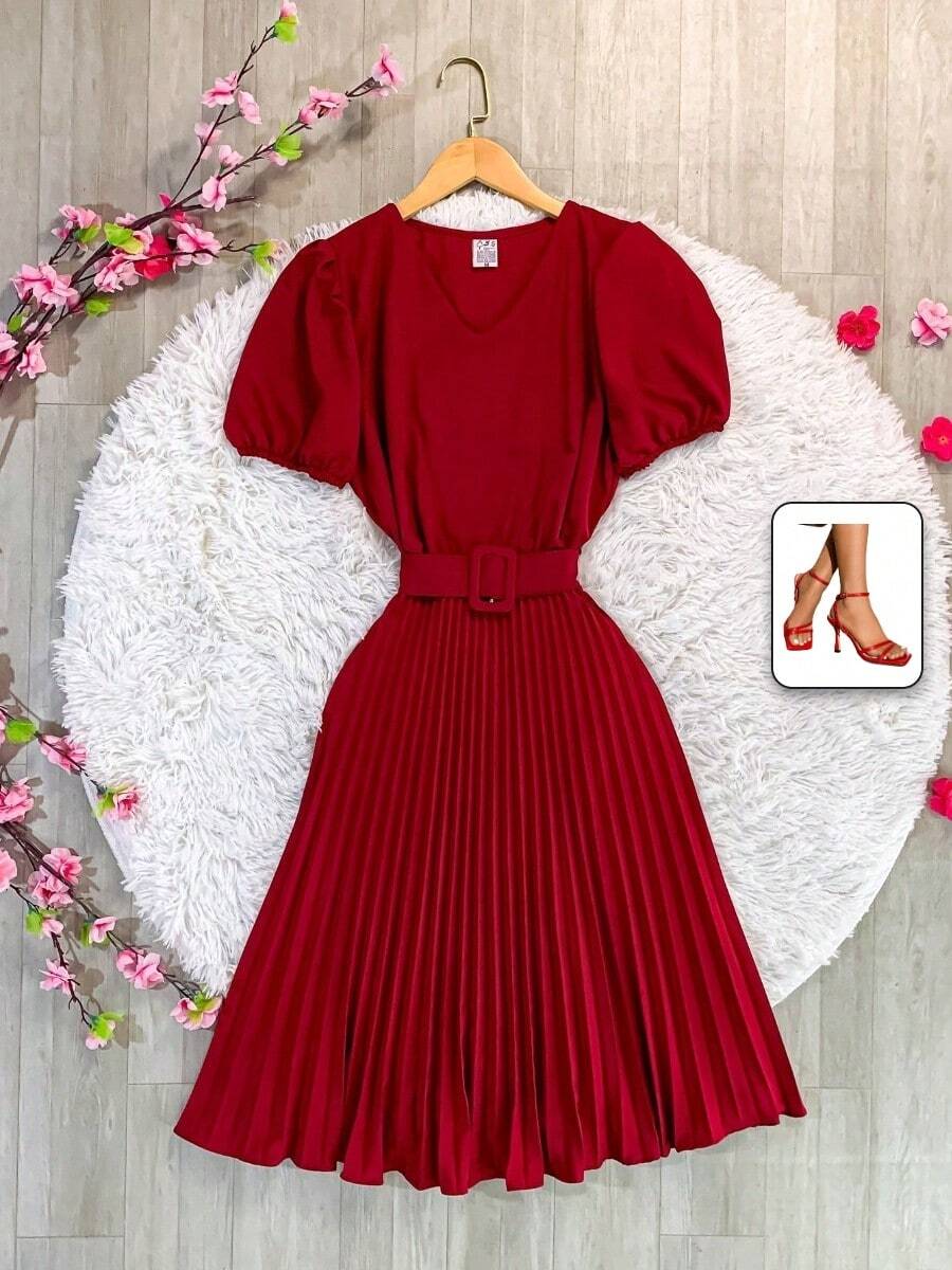 Vestido Midi Dengosa: Elegância e Modéstia para Mulheres de Fé