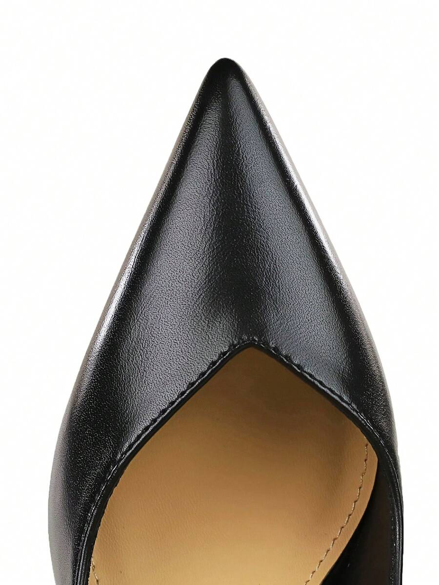 Scarpin de salto alto simples - Moda europeia e americana