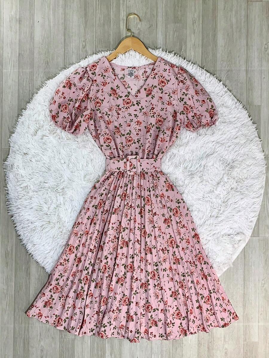 Vestido Midi Dengosa: Elegância e Modéstia para Mulheres de Fé