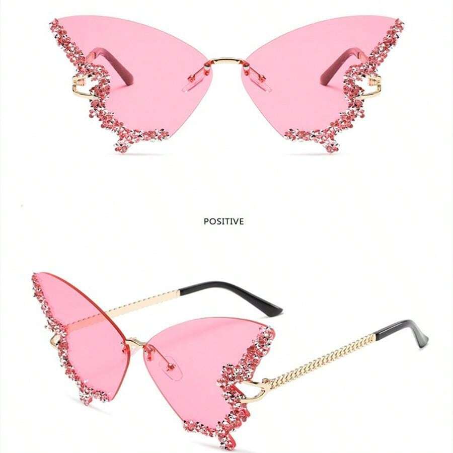 Óculos feminino Butterfly Vision – Elegância e Originalidade para Mulheres Apaixonadas por Estilo