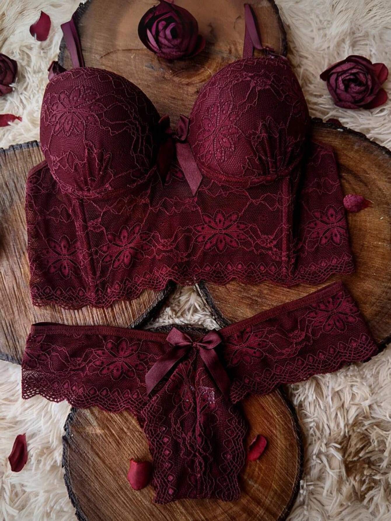 Conjunto Lingerie de Luxo – 7 Cores Sofisticadas | P ao GG