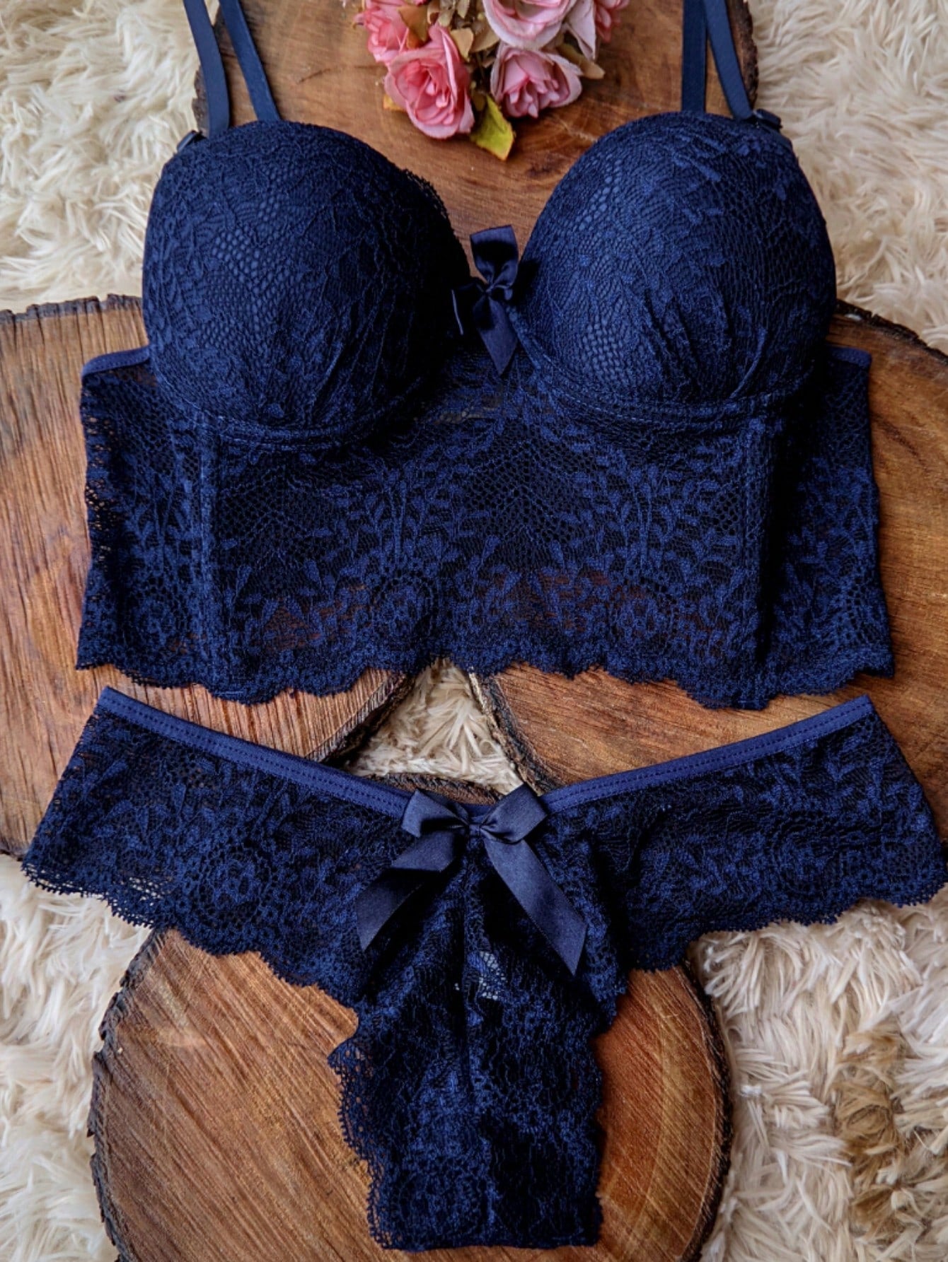 Conjunto Lingerie de Luxo – 7 Cores Sofisticadas | P ao GG