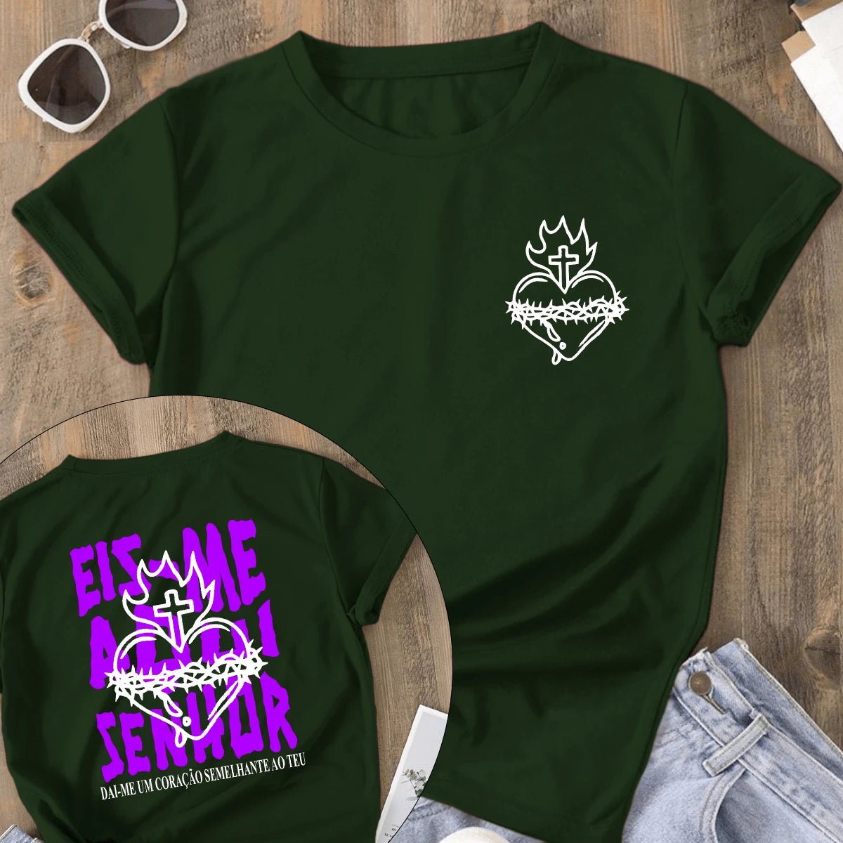 Camisa Evangelica T-shit - Leve seu treino a outro nível