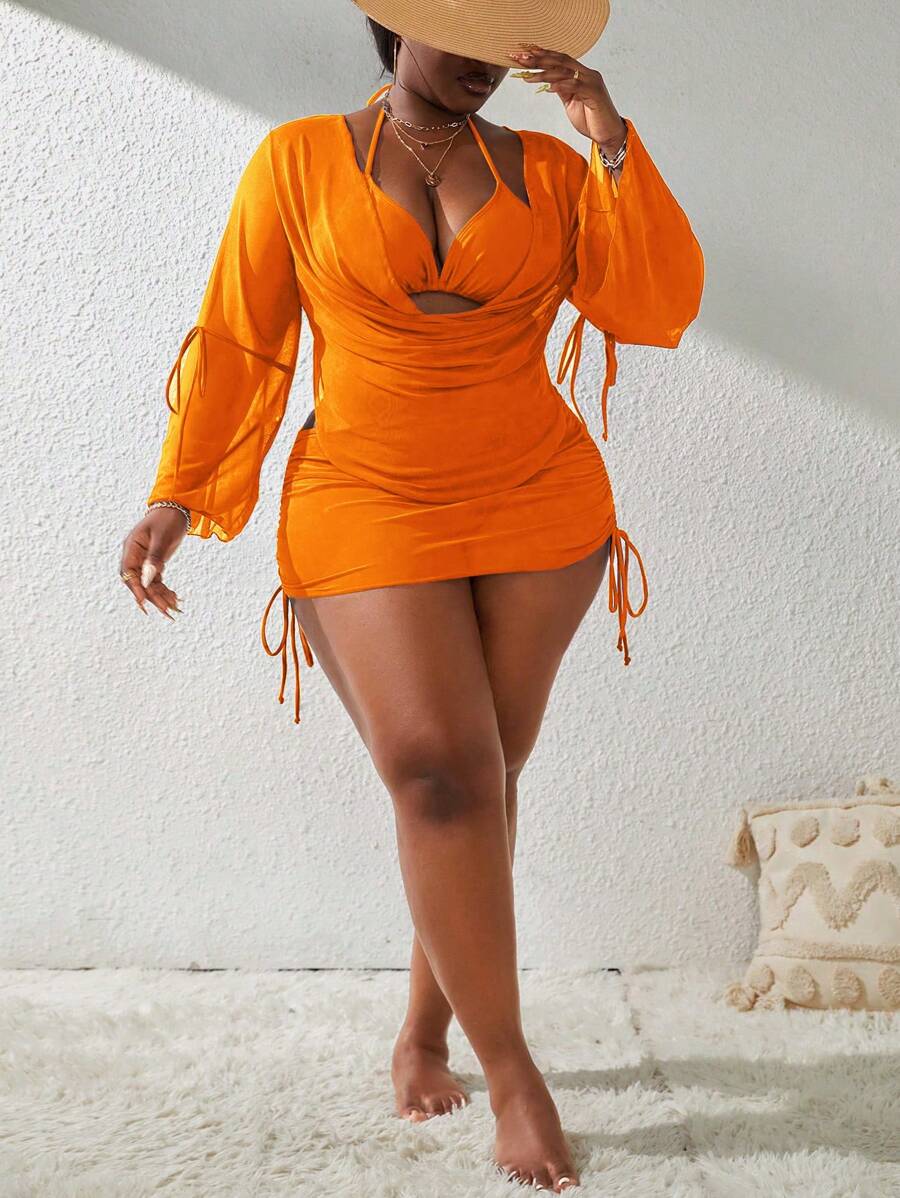 Conjunto Plus Size Biquíni de Verão Completo