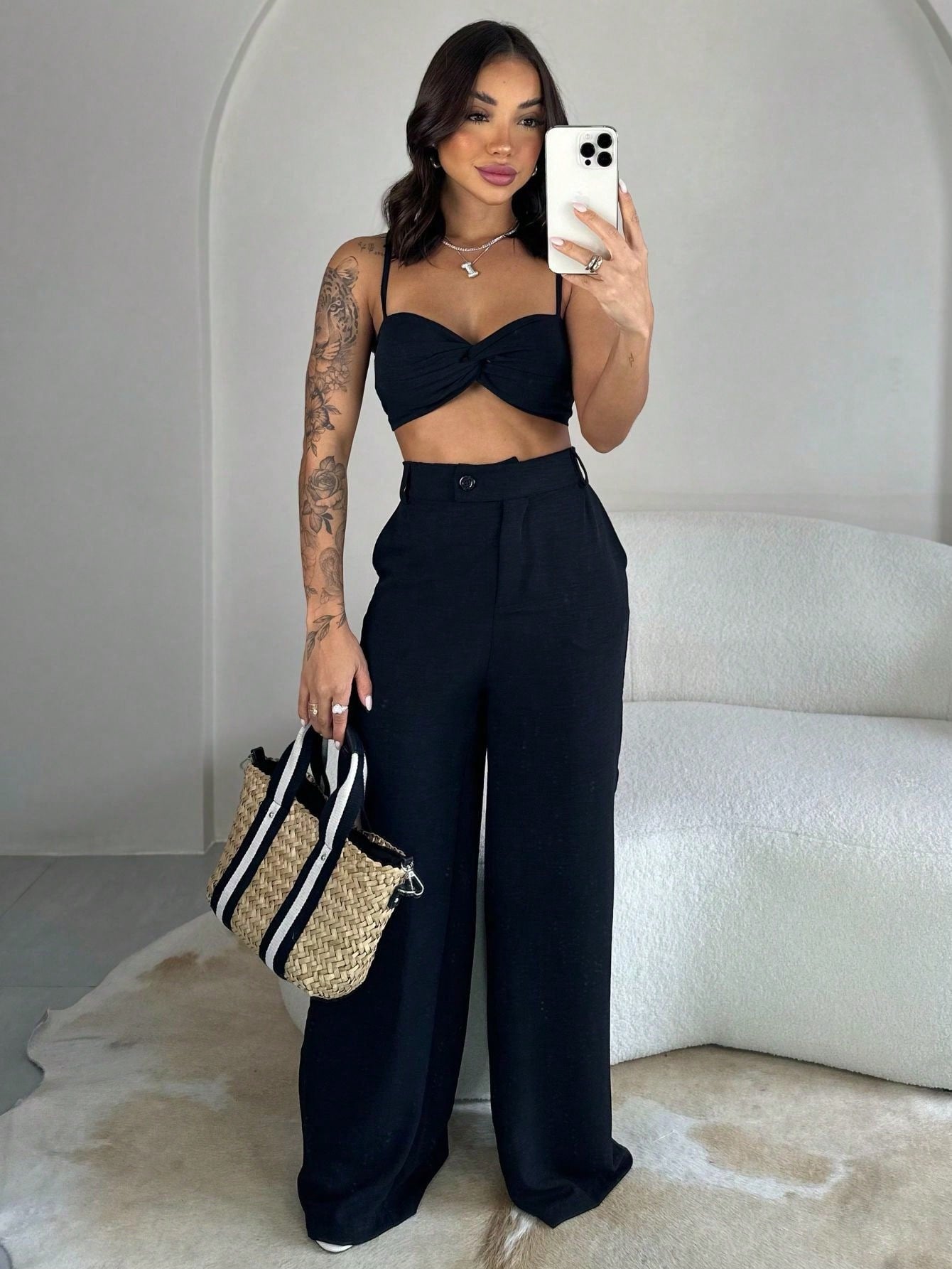 Conjunto Calça e Cropped – 3 Cores e Modelagem Perfeita!