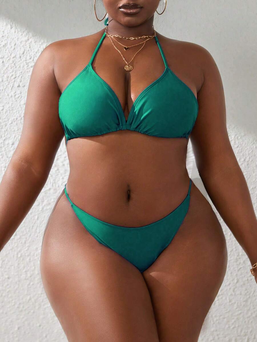 Conjunto Plus Size Biquíni de Verão Completo