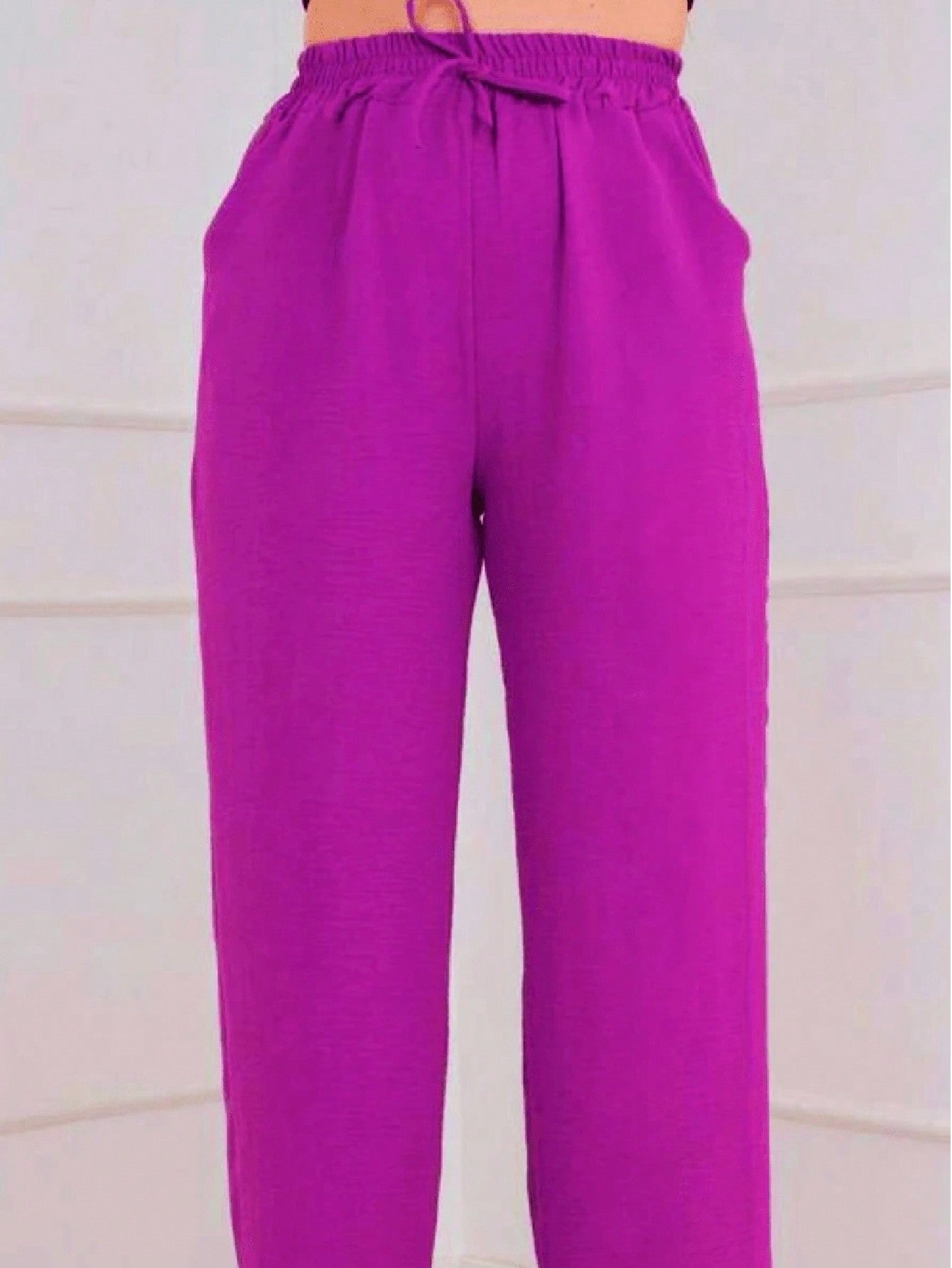 Calça Pantalona Cintura Alta – 12 Cores e Conforto