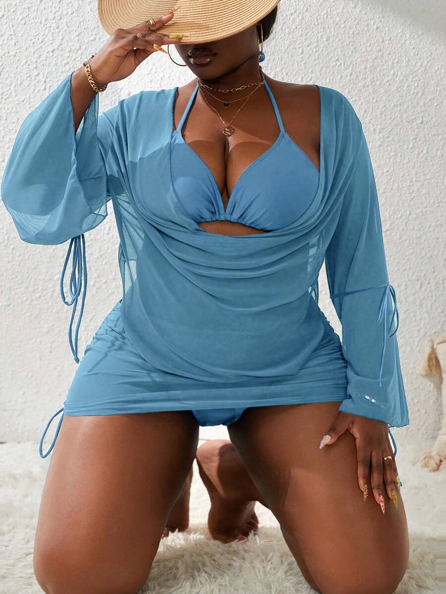 Conjunto Plus Size Biquíni de Verão Completo