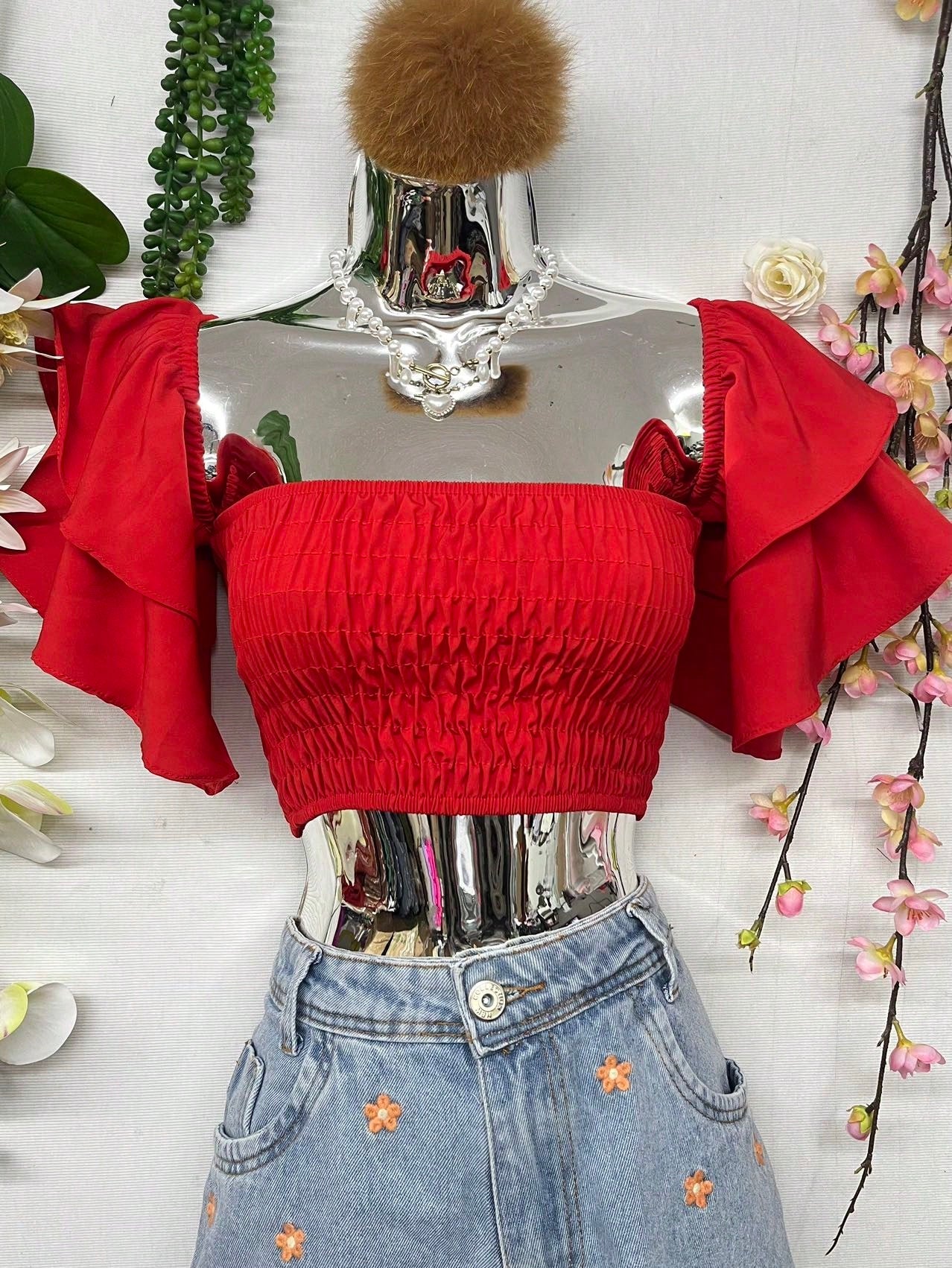 Blusa Cropped Boho | 16 Cores e Conforto Perfeito!
