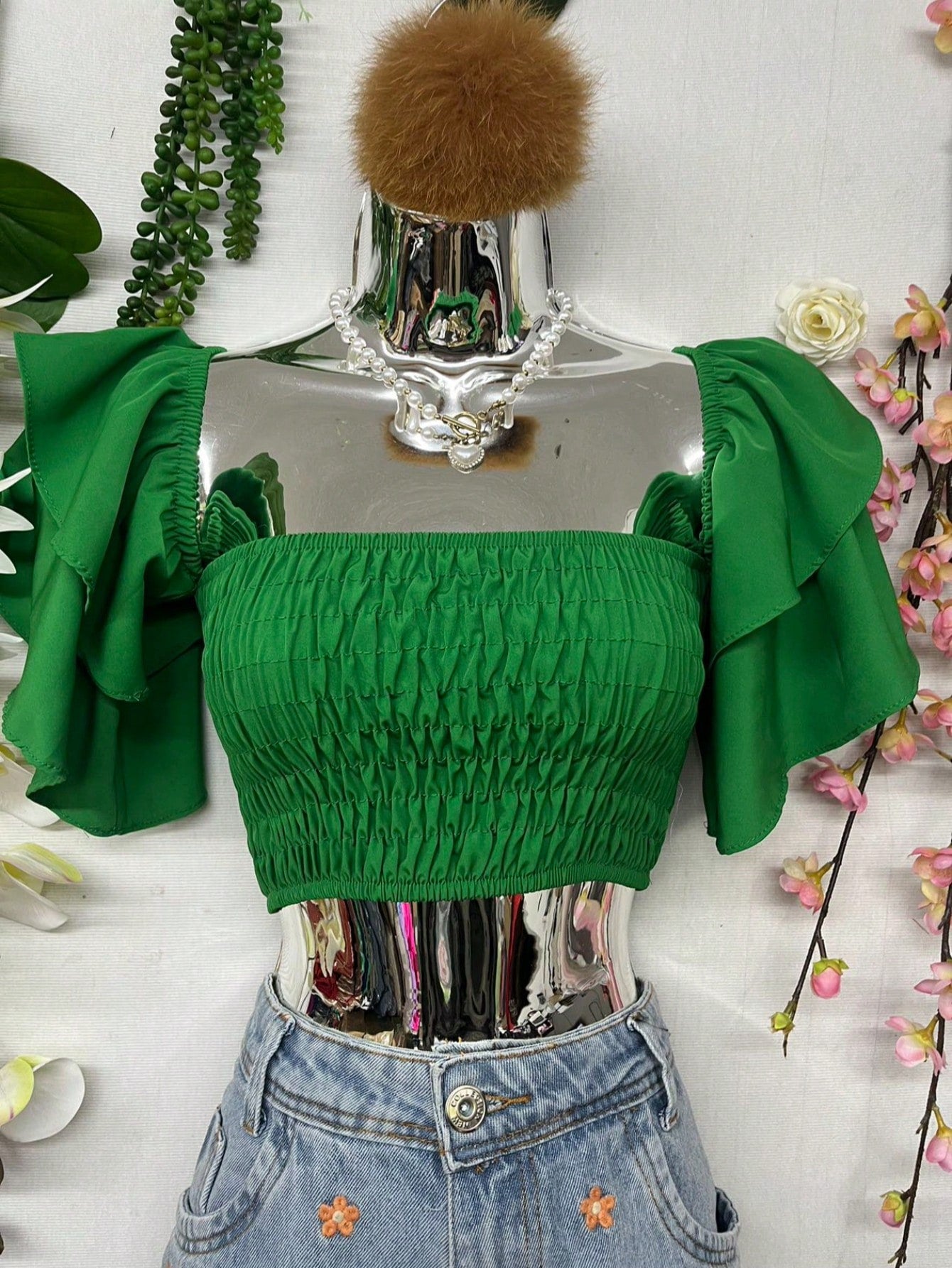 Blusa Cropped Boho | 16 Cores e Conforto Perfeito!