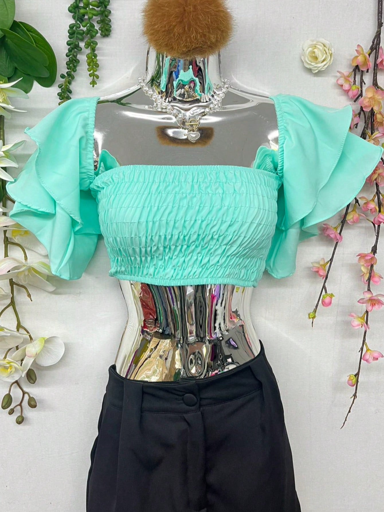 Blusa Cropped Boho | 16 Cores e Conforto Perfeito!