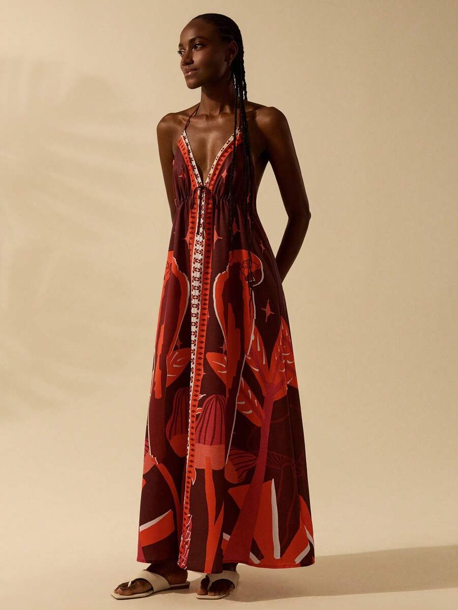Vestido Longo Feminino Dengosa