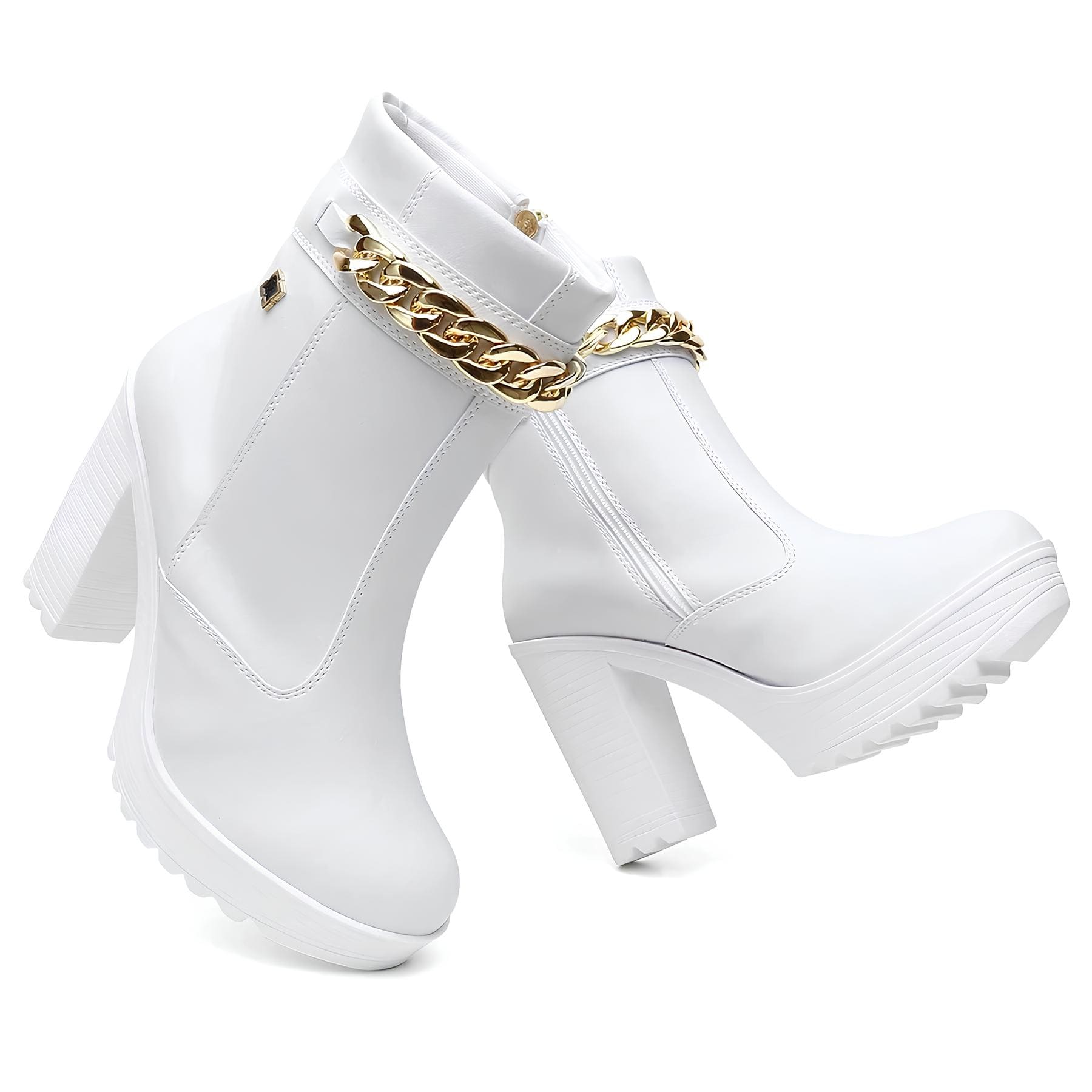 Coturno Feminino Cano Baixo – Salto 11cm e Conforto