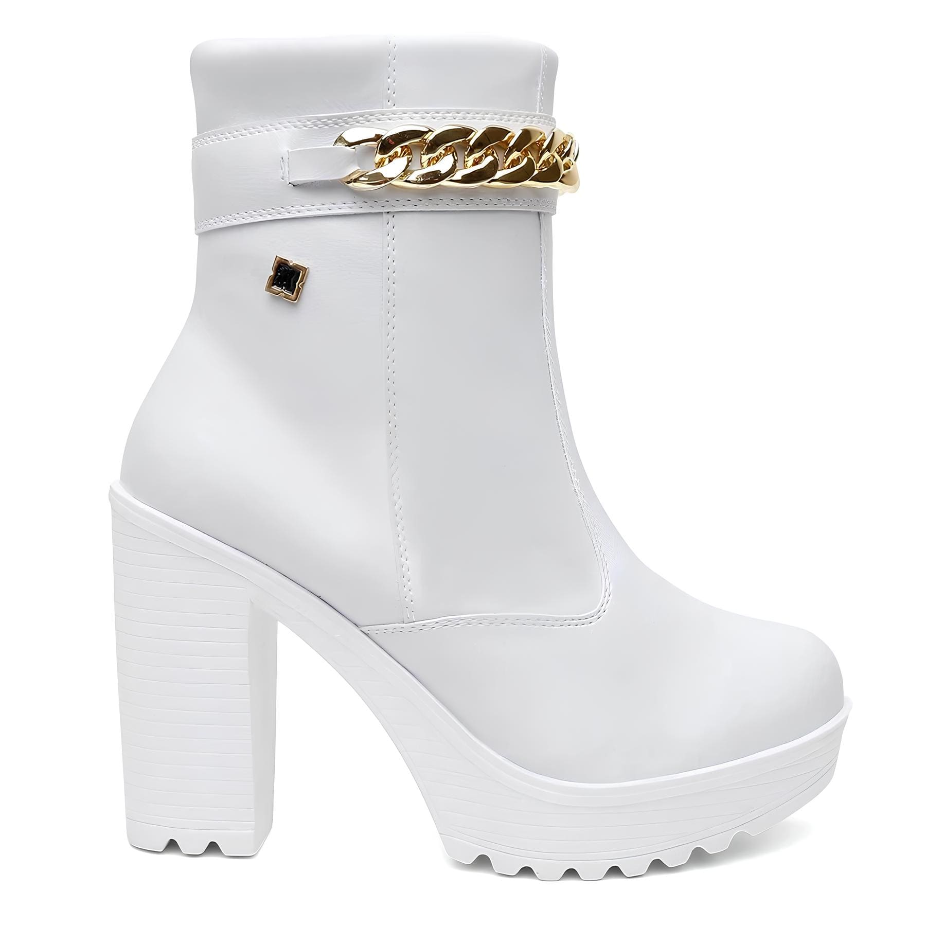 Coturno Feminino Cano Baixo – Salto 11cm e Conforto