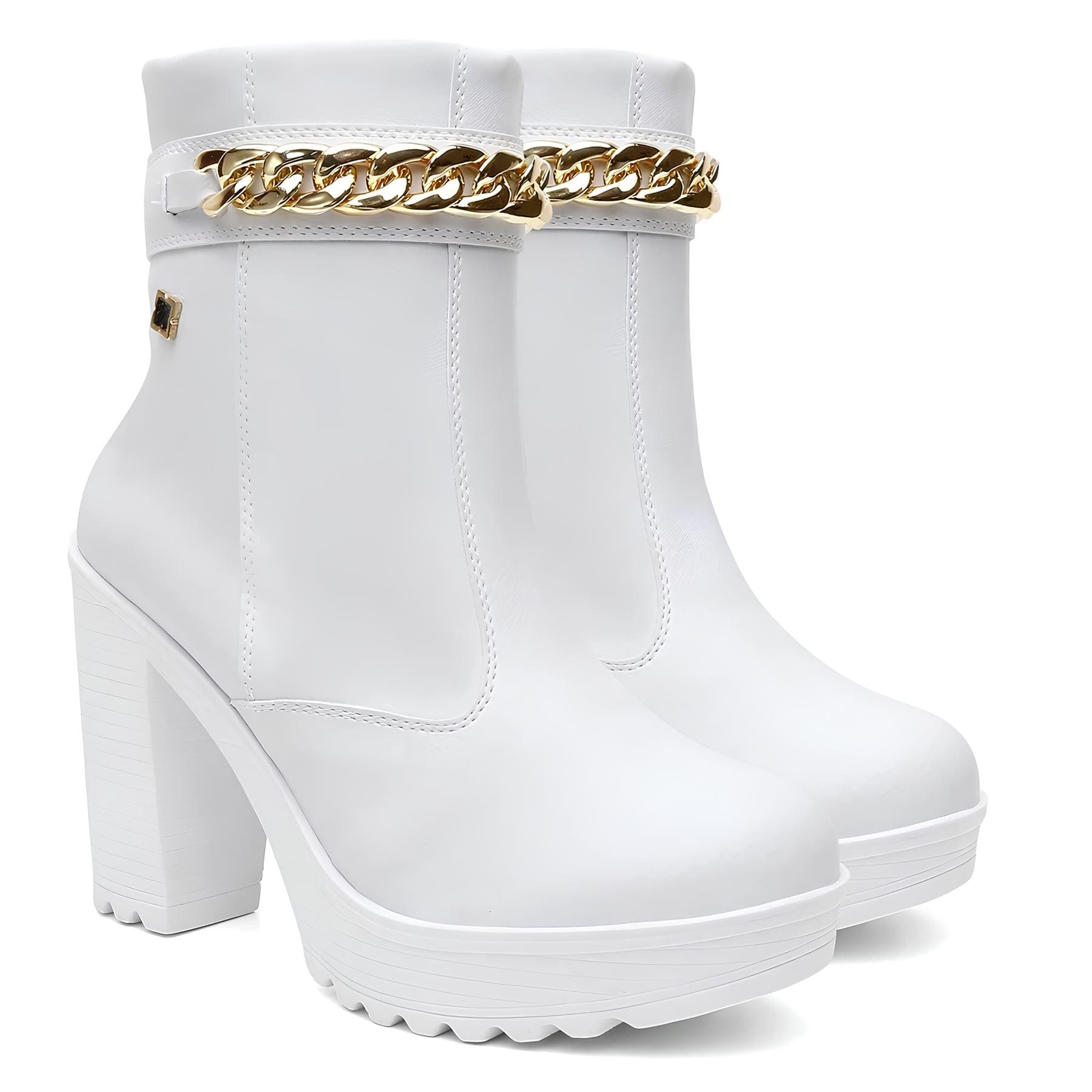 Coturno Feminino Cano Baixo – Salto 11cm e Conforto