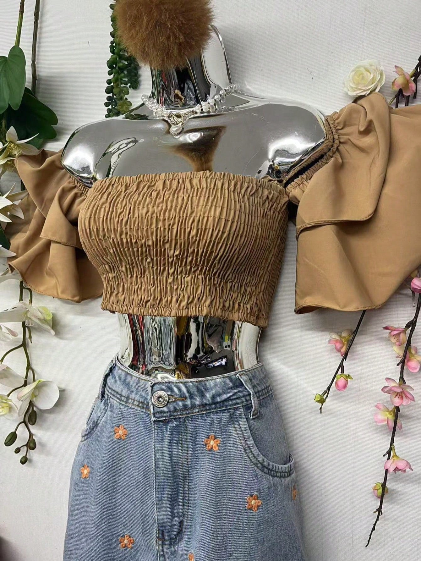 Blusa Cropped Boho | 16 Cores e Conforto Perfeito!