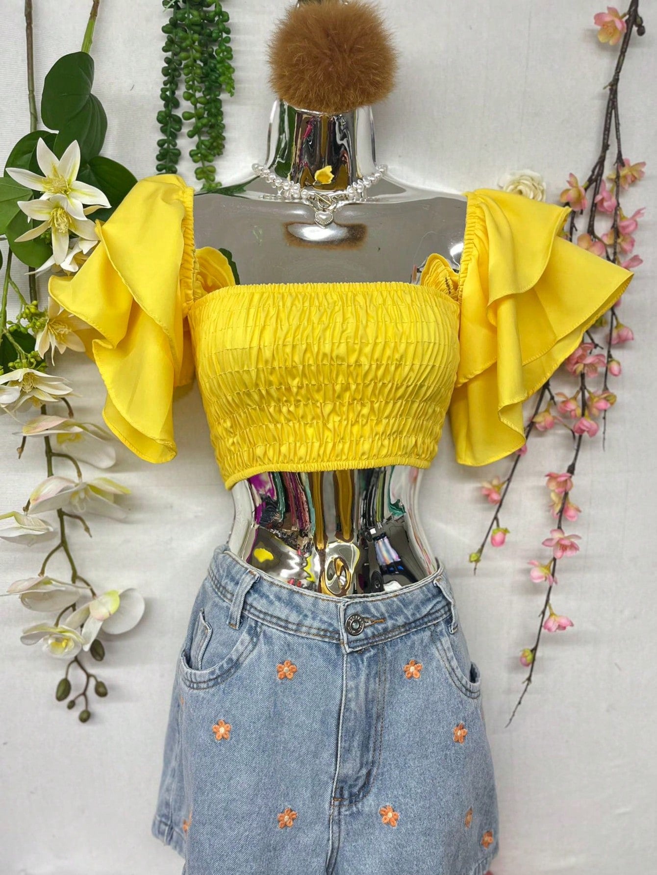 Blusa Cropped Boho | 16 Cores e Conforto Perfeito!